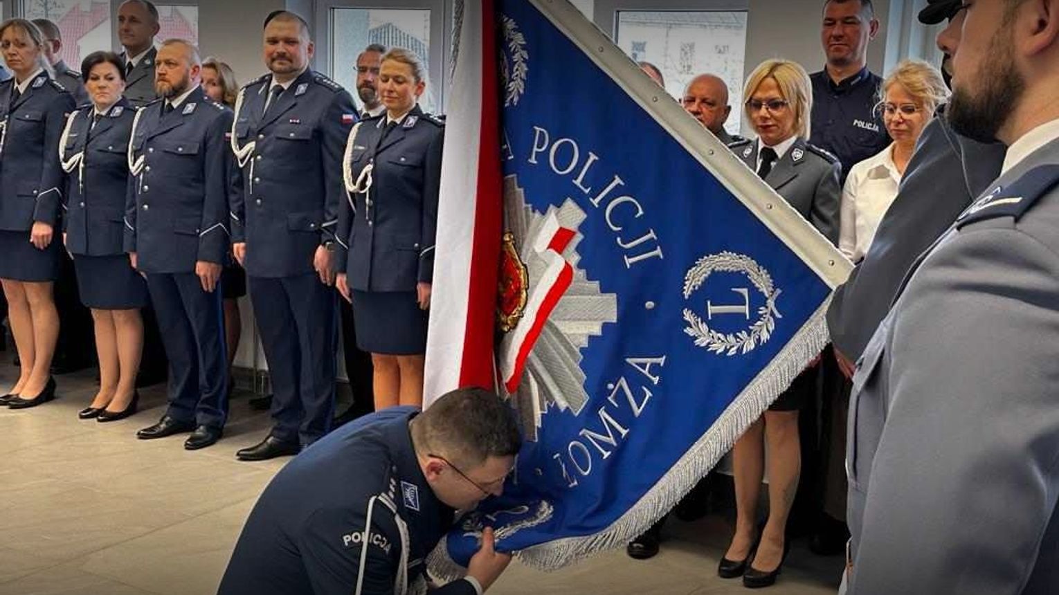 Maria Hapunik od dziś p o Komendanta Miejskiego Policji w Łomży