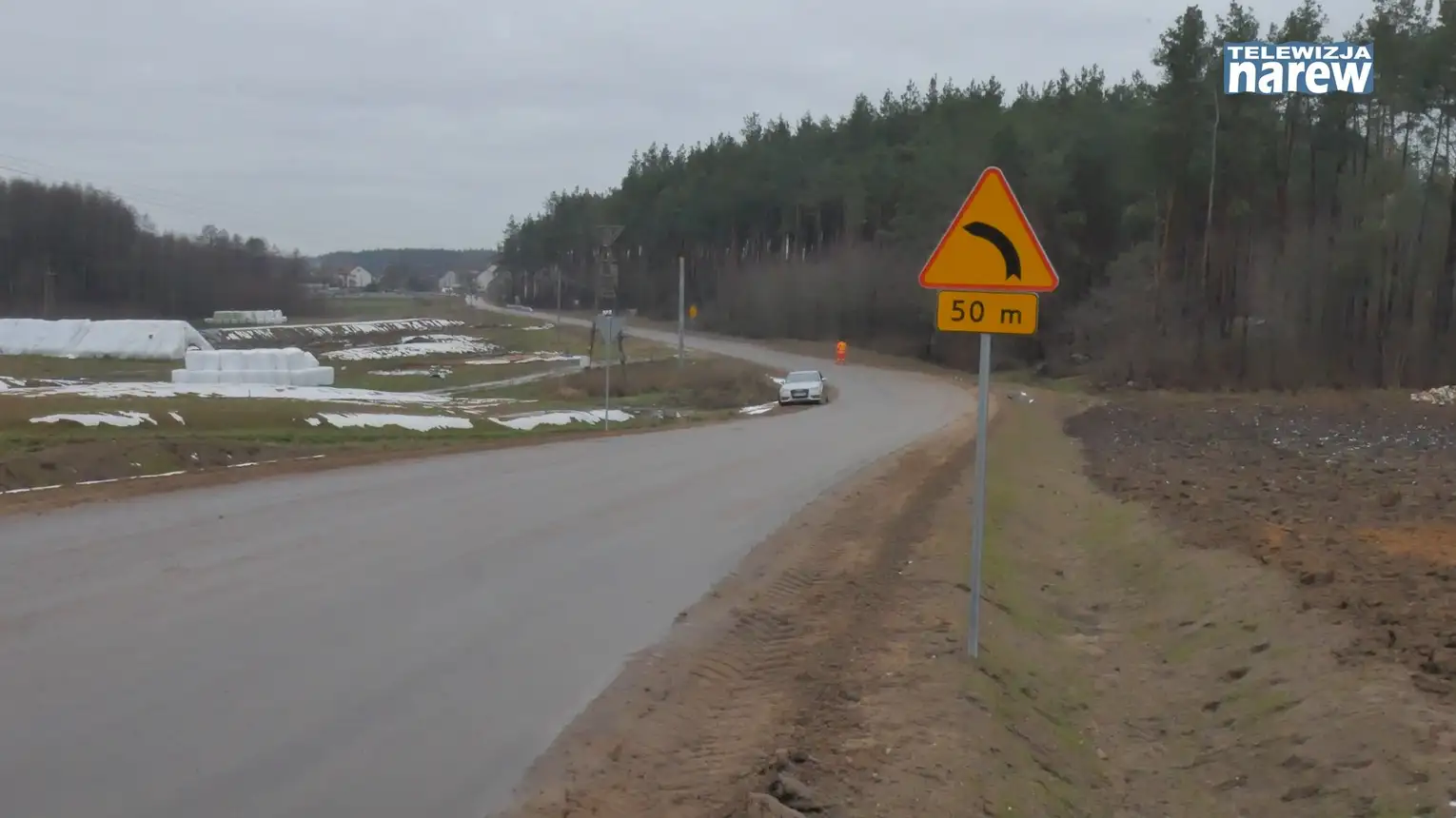 Otwarcie Drogi Powiatowej Jedwabne Bronaki Pietrasze VIDEO