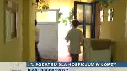 1% podatku dla Hospicjum w Łomży