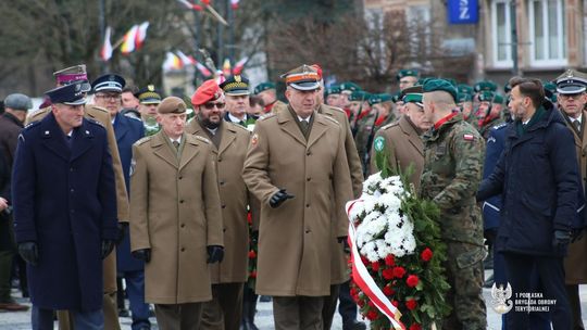 1.Podlaska Brygada Obrony Terytorialnej uczcilła 105 rocznicę odzyskania niepodległości przez Białystok