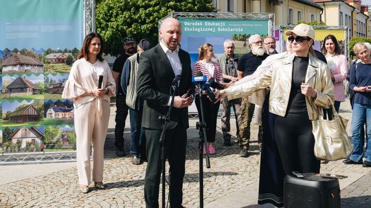 10 lat Podlaskiego Muzeum Kultury Ludowej – wystawa na Rynku Kościuszki w Białymstoku