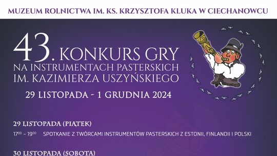 43. Konkurs na Instrumentach Pasterskich im. Kazimierza Uszyńskiego