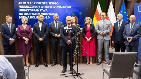 43 mln zł na Ekosystem Innowacji Dolina Rolnicza 4.0 - [VIDEO]