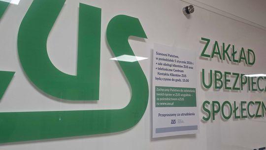 5 stycznia 2026 r. ZUS będzie obsługiwał klientów krócej