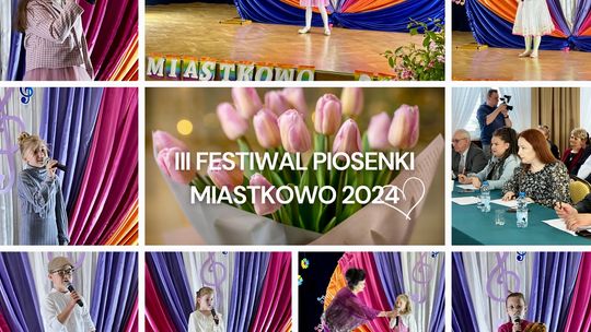 III Festiwal Piosenki Dziecięcej Miastkowo 2024 -[VIDEO]