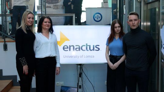 Akademia Łomżyńska w globalnej sieci Enactus [VIDEO]