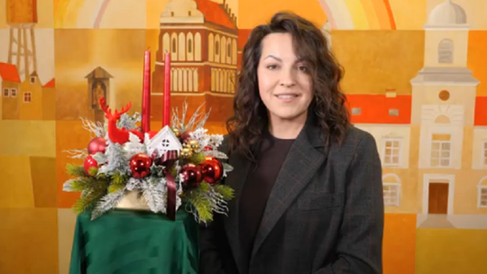 Alicja Łepkowska-Gołaś - Życzenia Świąteczne 2025 [VIDEO]