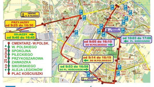 Bezpłatna Komunikacja Miejska w Łomży na Wszystkich Liniach – 1 Listopada 2024