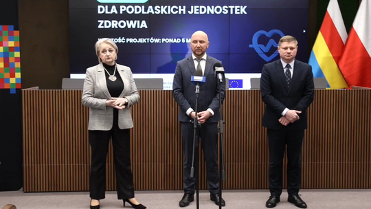 Blisko 5 mln zł na zdrowie mieszkańców Podlasia - [VIDEO]