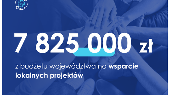 Blisko 8 mln zł na lokalne projekty w regionie