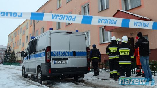 Bomba w bloku w Nowogrodzie? - FOTO