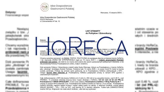 Branża HoReCa odpowiada na medialne oskarżenia: „To politycy, nie przedsiębiorcy, są winni” - [VIDEO]