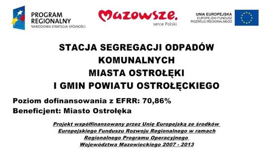 Budowa sortowni odpadów w Ostrołęce. Etap II. VIDEO