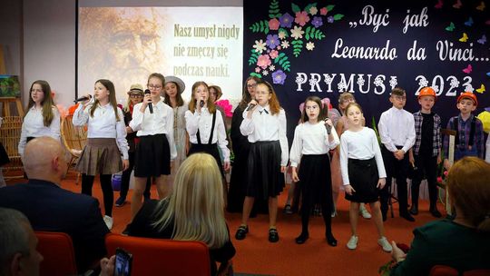 „Być jak Leonardo da Vinci” - Gala Prymusów 2023 w Szkole Podstawowej nr 1 w Łomży