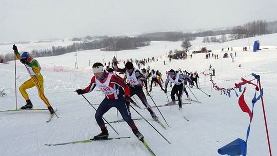 Całymi rodzinami w nasze „góry”