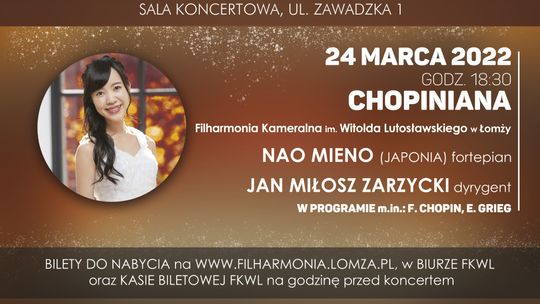 Chopiniana w Filharmonii Kameralnej w Łomży