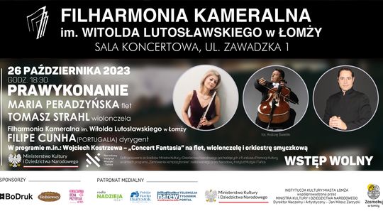 "Concert Fantasia" - prawykonanie w Filharmonii Kameralnej w Łomży