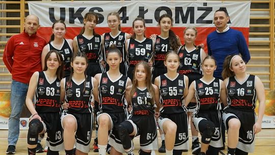 Ćwierćfinał Mistrzostw Polski Kadetek U15K po raz kolejny z udziałem UKS 4 Łomża