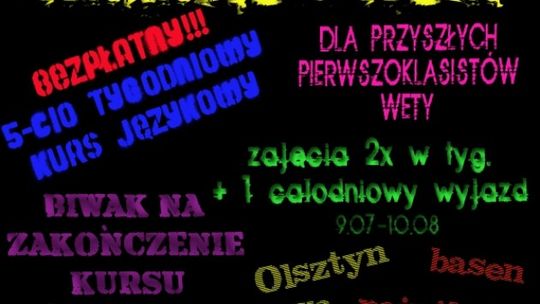 Darmowy kurs angielskiego dla przyszłych uczniów Wety