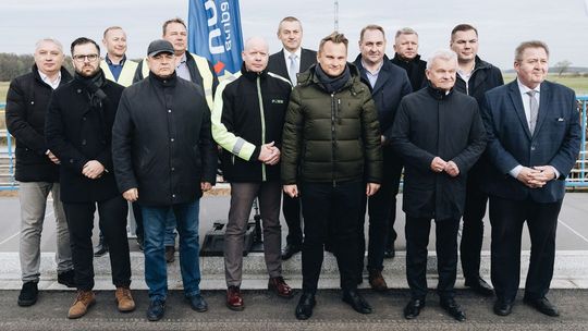 Droga wojewódzka 679 Łomża-Mężenin już wkrótce będzie oddana do użytku [VIDEO]