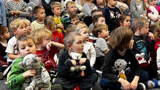 Dzień Pluszowego Misia w Przedszkolu nr 4 w Łomży - [VIDEO]
