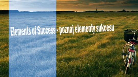 Elements of Success - poznaj elementy sukcesu, czyli StartUp