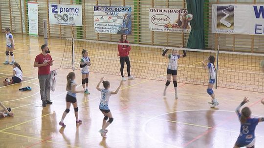 Festiwal Mini Siatkówki w Zambrowie - VIDEO