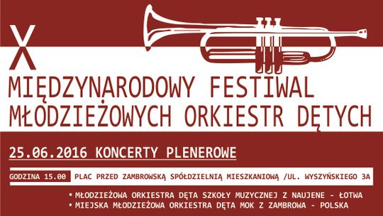 Festiwal Orkiestr Dętych w Zambrowie rusza 25 czerwca