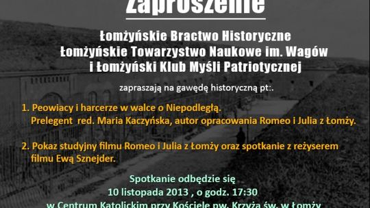 Gawęda historyczna 10 listopada 2013