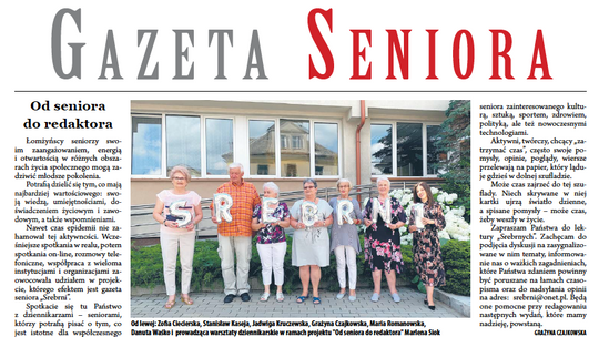 Gazeta Seniora "Srebrni" - Wydanie 1 