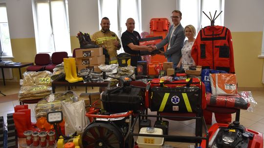 Gmina Szczuczyn zrealizowała projekt „Eko Straż” – nowa jakość w lokalnym systemie ratowniczym