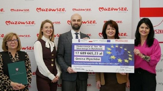 Gmina Wyszków i powiat makowski ze wsparciem Mazowsza i UE