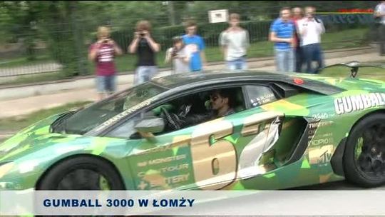 Gumball 3000 w Łomży. VIDEO