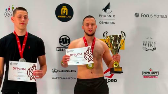 Hubert Wronka najlepszy w Polsce