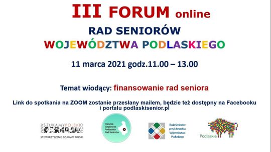 III Forum Podlaskich Rad Seniorów [VIDEO] 