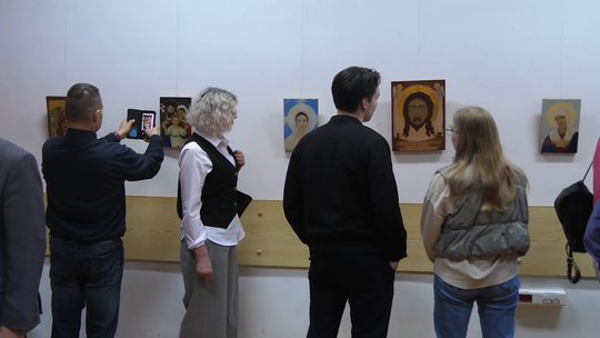 Ikona jako modlitwa. Wystawa Joanny Buczyńskiej w Galerii N - [VIDEO]