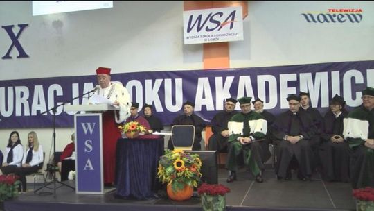 Inauguracja nowego roku akademickiego w WSA w Łomży