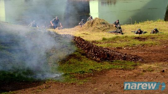 Inscenizacja Walk o Nowogród z września 1939 r. - FOTO