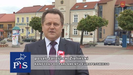 Jarosław Zieliński - kandydat  do Parlamentu Europejskiego