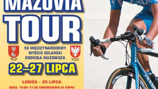 Kolarze z Mazovia Tour w Łomży