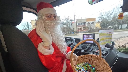 Kolędobus MPK Łomża – dzień pierwszy za nami!