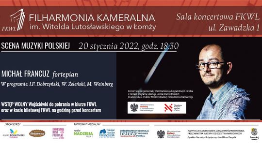 Kolejna odsłona Sceny Muzyki Polskiej w Filharmonii Kameralnej w Łomży