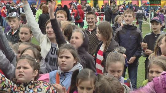 Kolno - Dzień Dziecka z Mlekpolem - VIDEO