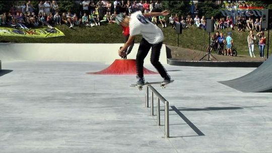 Kolno - otwarcie otwarcie skateparku i siłowni plenerowej