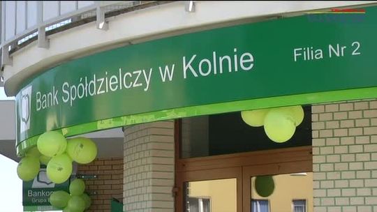 Kolno - uroczyste otwarcie filii Banku Spółdzielczego  VIDEO