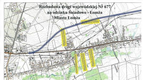 Konsultacje ws. rozbudowy drogi  nr 677 Łomża-Śniadowo