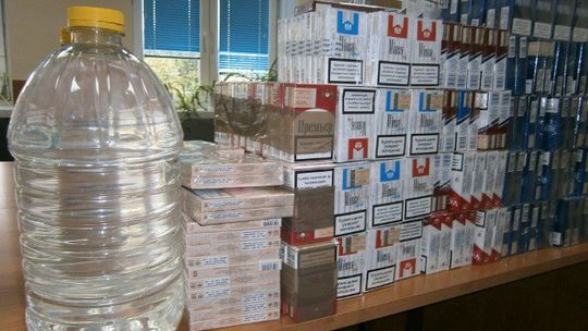 Kontrabanda w powiecie kolneńskim