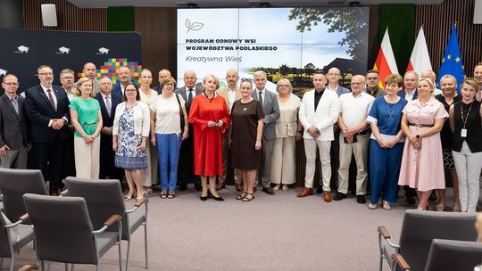 „Kreatywna wieś” wspiera rozwój podlaskich sołectw. Kolejne umowy podpisane – nowe świetlice, miejsca rekreacji i infrastruktura dla mieszkańców - [VIDEO]