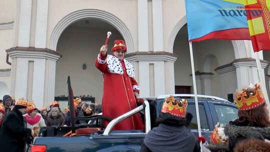 Łomża - Orszak Trzech Króli - VIDEO