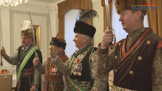 Łomżyńscy Bracia Kurkowi na imieninach biskupa Janusza 